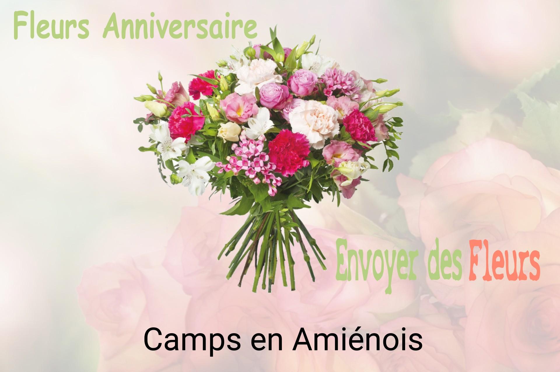 Bouquet de fleurs d’anniversaire livré à Camps-en-Amiénois