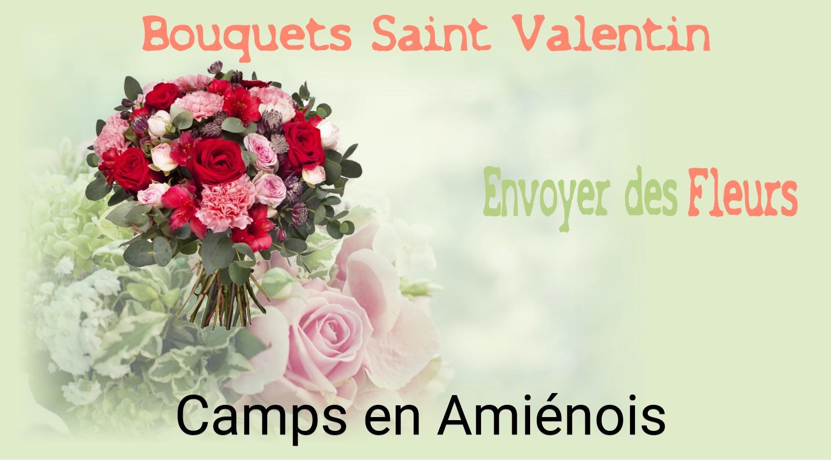 Roses de Saint-Valentin livrées à Camps-en-Amiénois